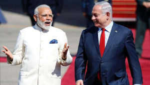 PM Modi & Israel PM Benjamin Netanyahou