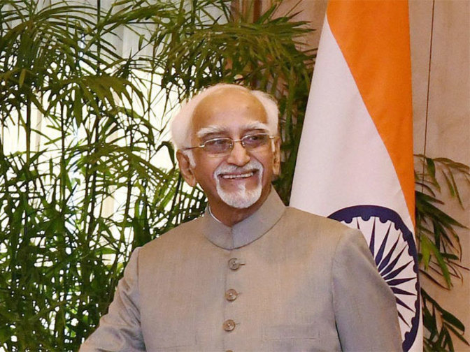 VP-India Mr. Hamid Ansari