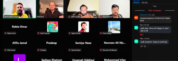 Awardees of the Sir Syed Global Scholar Award (SSGSA) came together virtually to celebrate the 209th birth anniversary of Sir Syed Ahmad Khan.
